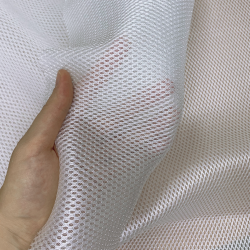 Сетка 3D трехслойная Air mesh 160 гр/м2, цвет Белый (на отрез)  в Иваново