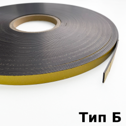 Магнитная лента для Москитной сетки 12,7мм с клеевым слоем (Тип Б)  в Иваново