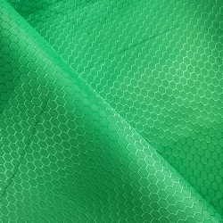 Ткань Оксфорд 300D PU Рип-Стоп СОТЫ, цвет Зелёный (на отрез)  в Иваново