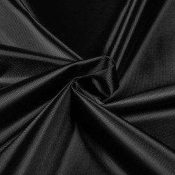*Ткань Оксфорд 210D PU, цвет Черный (на отрез)  в Иваново